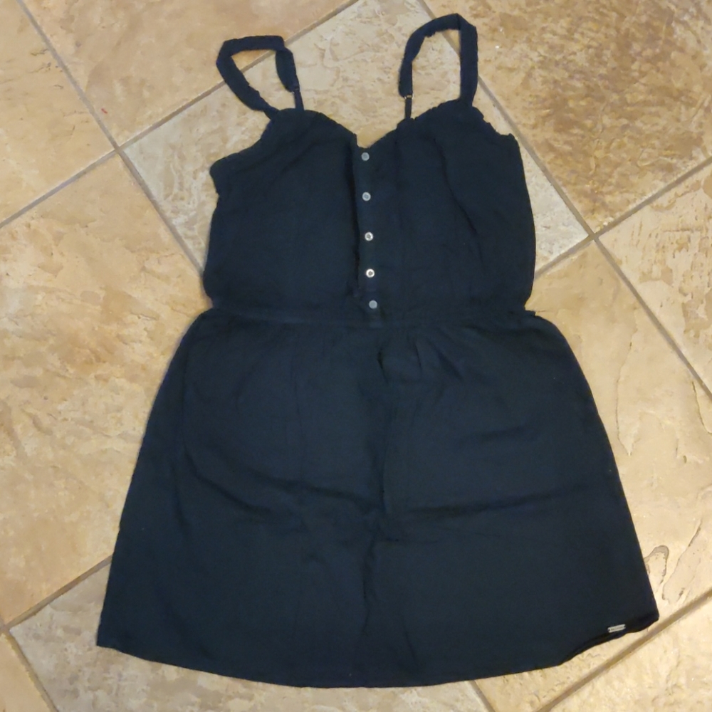 Like New Hollister dark navy blue dress